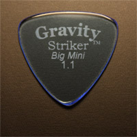 Gravity Picks Striker Big Mini 1.1mm Blue