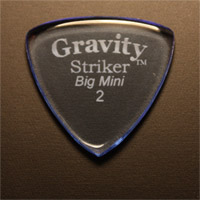 Gravity Picks Striker Big Mini 2mm Blue