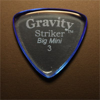 Gravity Picks Striker Big Mini 3mm Blue