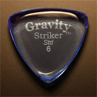 Gravity Picks Striker Standard 6mm Blue