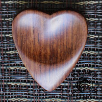 Heart Tones Indian Rosewood Guitar Plectrums