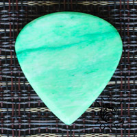 Jazzy Tones Green Bone Guitar Plectrums