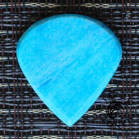 Jazzy Tones Turquoise Bone Guitar Plectrums