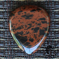 Lava Tones Mahogany Obsidian Guitar Plectrums