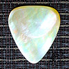 Shell Tones Gold Mother Of Pearl Guitar Plectrums