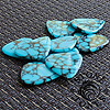 Stone Tones Blue Dragon Skin Guitar Plectrums