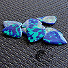 Stone Tones Malachite Azurite Guitar Plectrums