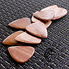 Timber Tones Almond Wood Guitar Plectrums