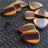 Zone Tones Indian Rosewood Guitar Plectrums