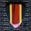 Zone Tones Padauk Guitar Plectrums